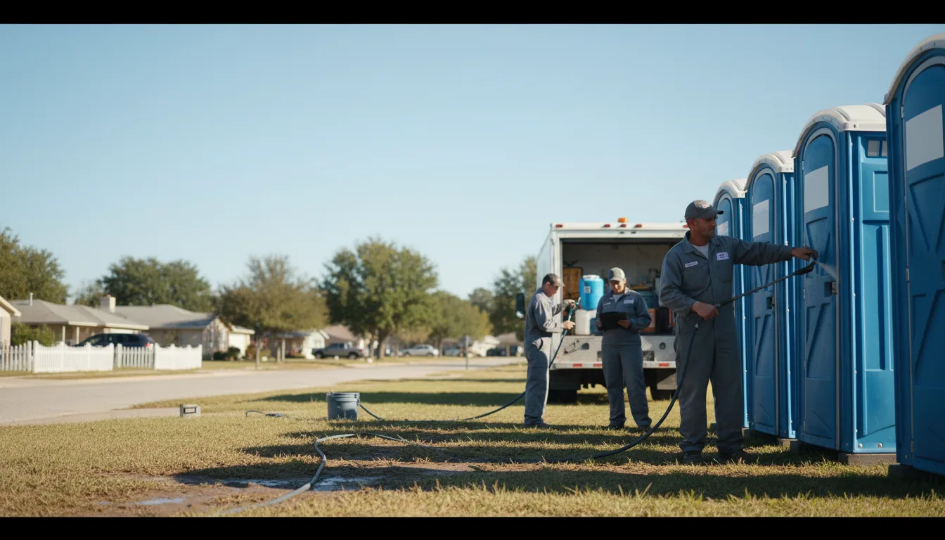 Long-Term Portable Toilet Rental in Barwick, GA near me